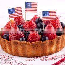 Hot Sales Cheap Bulk 2.2 x 65 mm 10000pcs/Box Flag Toothpicks Wooden Toothpick thumbnail-4