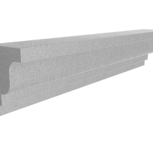 Golden Green Foam Ceramic Lines, Components, Self Built Villa Exterior Wall Decoration Lines, Light Luxury Lines thumbnail-2