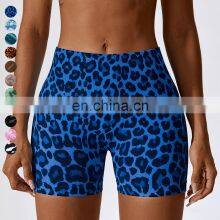 Running Sportswear Yoga Shorts Wholesale Quick Dry Yoga Shorts Womens New Printing High Waist Seamless Fitness Gym Yoga Shorts thumbnail-5