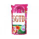 Top quality best sell high quality fabric softener brands/ pink bag, bottle and bag