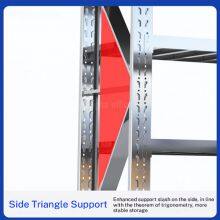 Boltless Industrial Storage Racks for Los Angeles Warehouses, KD Structure Metal Shelving Unit With High Load Capacity & Butterfly Buckle, OEM/ODM thumbnail-3