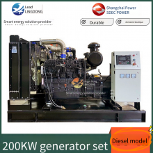 Shanghai Diesel Engine Co., Ltd. 200kw Diesel Generator Set, High-strength Engine Block, Cold Start Temperature -15℃, Strong Adaptability thumbnail-1