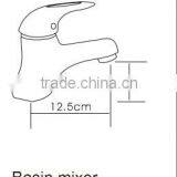 HD6054 40mm Watermark Australian Standard WELS Hot/Cold Mixer Water Tap Basin Kitchen Bathroom Wash Faucet Basin Mixer thumbnail-2
