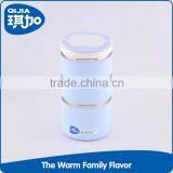 2015 Insulated Eco-friendly Plastic Steel Wall Inside Lunch Box With Foldable Handle thumbnail-6