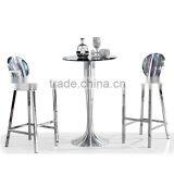 Club Breakfast High Top Bar Tables and Chairs thumbnail-1