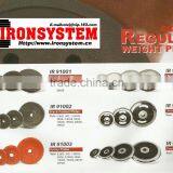 Gym Rubber Plates With Logo thumbnail-3