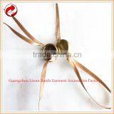 High-quality Metal Aluminum Clothing Custom Silk Ribbon Seal Tag thumbnail-3