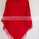 Attractive Red Color Men Cashmere Scarf