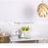 Wooden LED Pendant Light JK-8005B-29 2016 New Design Artichoke Wooden Bamboo Pendant Lighting thumbnail-2