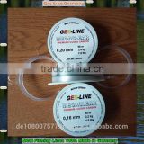 50M fluorocarbon fishing lines 100% best quality made in Germany 0.14-1.2mm clear