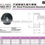 For Mini and Metal Lathe Stainless Steel Penetrated Knurled Nuts thumbnail-2