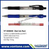 Retractable Plastic Gel Ink Roller Pen,ball Point Pen thumbnail-1