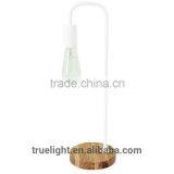 Hot Saled Metal E27*1 Table Lamp,wooden Single Desk Lamp thumbnail-4