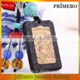 Hot Purple Wingceltis Peace Key Pendant Carved Dragon Engrave Wood Key Chains