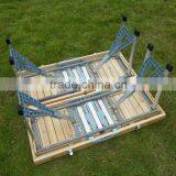 Outdoor Wooden Folding Picnic Tables thumbnail-3