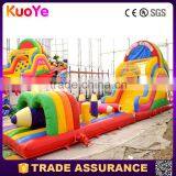 Adult Inflatable Obstacle Course Trampoline Obstacle Amusement Castillos Hinchables Pvc Obstaculo