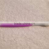 Personalized Purple Plastic Toothbrush With Rubber Handle for Adult thumbnail-2