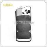 3 Layers Room Corner Metal Shoes Rack for Home Deco thumbnail-1