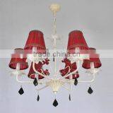 Modern Crystal Fabric Chandelier Pendant Lamp / Lighting thumbnail-1