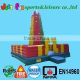 Coniform Inflatable Climbing Wall With Snake for Sports