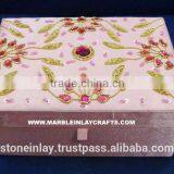 Luxurious Zari Hand Embroidery Jewelry Box thumbnail-1