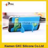Fashionable Smart Silicone Card Holder Adhesive thumbnail-1