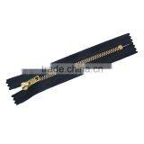 Heavy Duty Golden Metal Zippers for Garment thumbnail-2