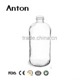 100ml round clear medicine glass bottle for sale
