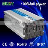 High Efficiency CE RoHS Approved 2500w DC 12v to AC 110v/220v Pure Sine Wave Power Inverter OPIP-2500 With Solar System