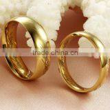 Simple Design Without Stone Pure Gold Wedding Ring thumbnail-4