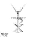 Small Pendant Charm 925 Silver Religion Jewelry , Sterling Silver Pendant Religion Jewelry PSA1003B thumbnail-4