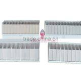 Custom White Lacquered Wood Belt Display thumbnail-6