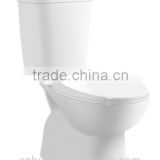 Sanitary ware Washdown High Efficiency Two Piece Toilet towl