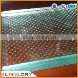 16mm-30mm clear or tinted Anti-Slip acid etched Laminated glass stairs