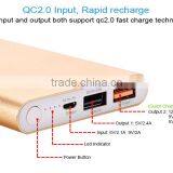 Quick Charge 2.0 Aluminum Smart Power Bank 10000mah Quality Choice thumbnail-5