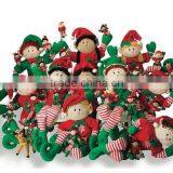Custom Long Hand Plush Christmas Elf Toy/ Soft and Stuffed Elf Toy thumbnail-2