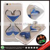 Samco Bling Liquid Floating Shiny Glitter Sparkle Stars Clear 3D Liquid Mobile Phone Housing Cover Case for IPhone 6