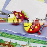 Cartoon Fish Shape Custom Soft PVC 3D Key Cap Factory