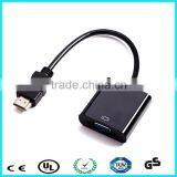 Factory Gold Plated Hdmi to Vga Converter Box for Computer thumbnail-2