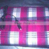 100% Polyester Car Safe Thermostat Electric Protable Heated Blanket thumbnail-3