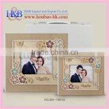 10*10 14*14 Crystal And Paiting Cover Fashion Hot Sale Photo Book Wedding Photo Album thumbnail-4