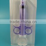 Medical luer lock injector dose-control syringes, small inflation device