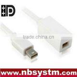 Mini DisplayPort to Mini DisplayPort Extension Cable Support Thunderbolt