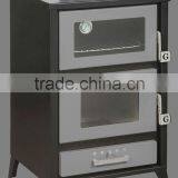Wood Burning Steel Stove With Oven thumbnail-6