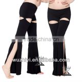 Wholesale cheap sexy black belly dance pants (QC9001)