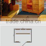 Outdoor Healthy Queipment Far Infrared Sauna Fiber Optic Light thumbnail-2