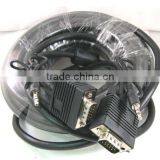 50' FT Super VGA SVGA TV Monitor Cable With 3.5mm Audio Stereo Male to Male New