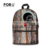 Cheap Student Canvas Backpack,Animal Printed Canvas Backpack Bag