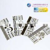 Gold and Silver Body Temporary Tattoo Transfer Paper Sticker