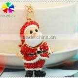 Mini Christmas Santa Claus Keychain,keychain Santa Claus Mini Shape,kawayi Keychain for Santa Claus